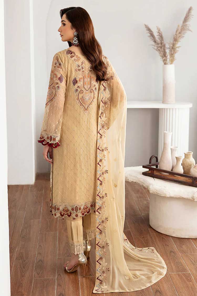 Picture of Ramsha - D 1108 Rangoon Chiffon Collection Vol 11 - Available at Raja Sahib