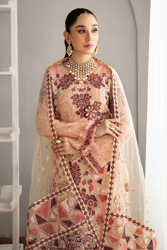 Picture of Ramsha - D 1112 Rangoon Chiffon Collection Vol 11 - Available at Raja Sahib