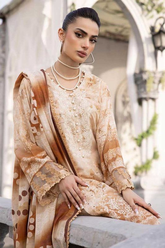 Picture of Shaista - Design 181 Maira Embroidered Karandi Collection - Available at Raja Sahib