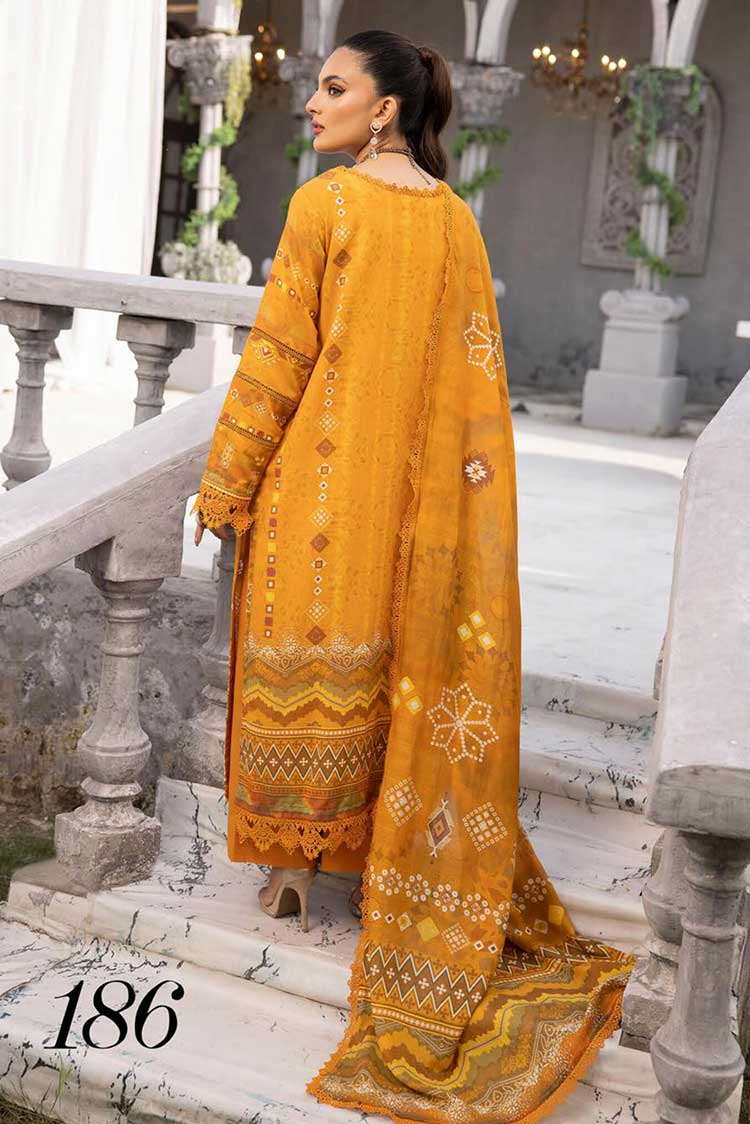 Picture of Shaista - Design 186 Maira Embroidered Karandi Collection - Available at Raja Sahib