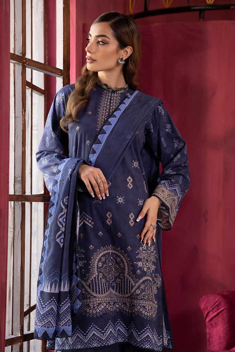 Picture of Shaista - Design 210 Aleena Embroidered Khaddar Collection - Available at Raja Sahib