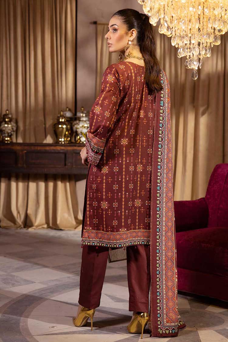 Picture of Shaista - Design 214 Aleena Embroidered Khaddar Collection - Available at Raja Sahib