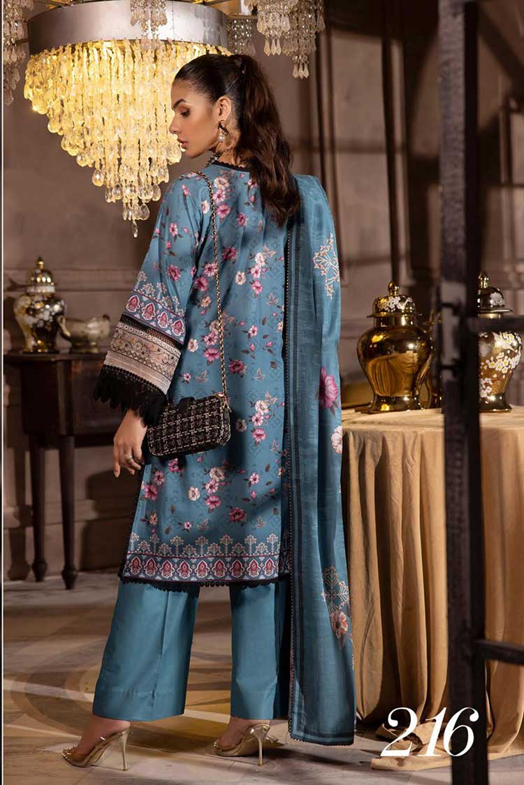 Picture of Shaista - Design 216 Aleena Embroidered Khaddar Collection - Available at Raja Sahib