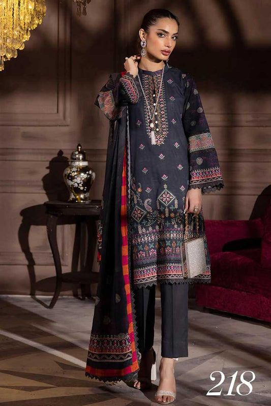 Picture of Shaista - Design 218 Aleena Embroidered Khaddar Collection - Available at Raja Sahib