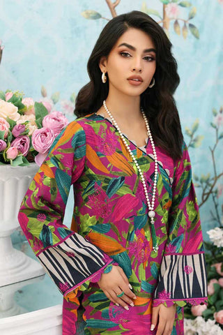 BLW3 01 Belle Printed Embroidered 2 PC Khaddar Fall Winter Collection