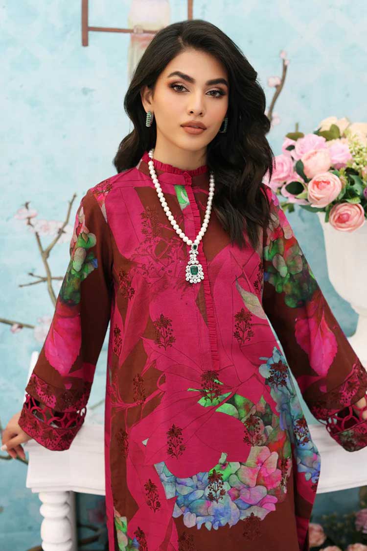 Picture of Charizma - BLW3 03 Belle Printed Embroidered 2 PC Khaddar Fall Winter Collection - Available at Raja Sahib