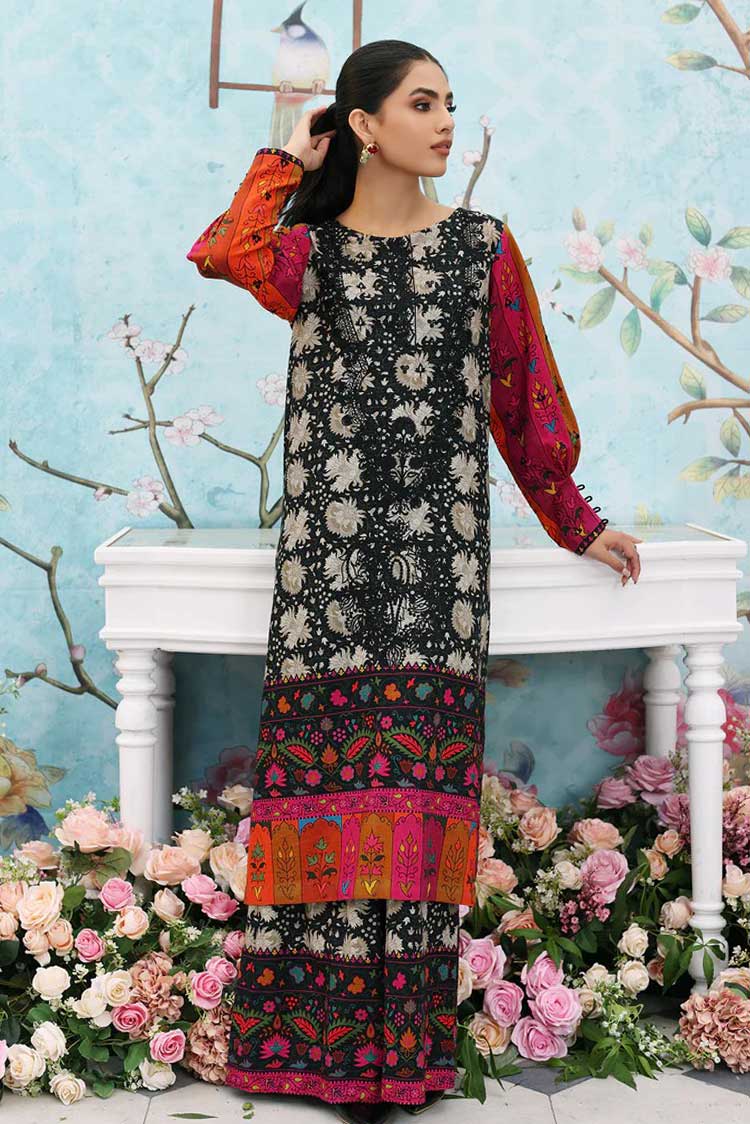 Belle Printed Embroidered 2 PC Khaddar Fall Winter Collection