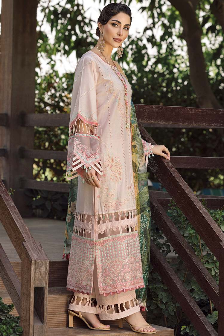 Picture of Ellena - Ceemal 02-Euphoria Festive 3-PC Lawn Suit - Available at Raja Sahib