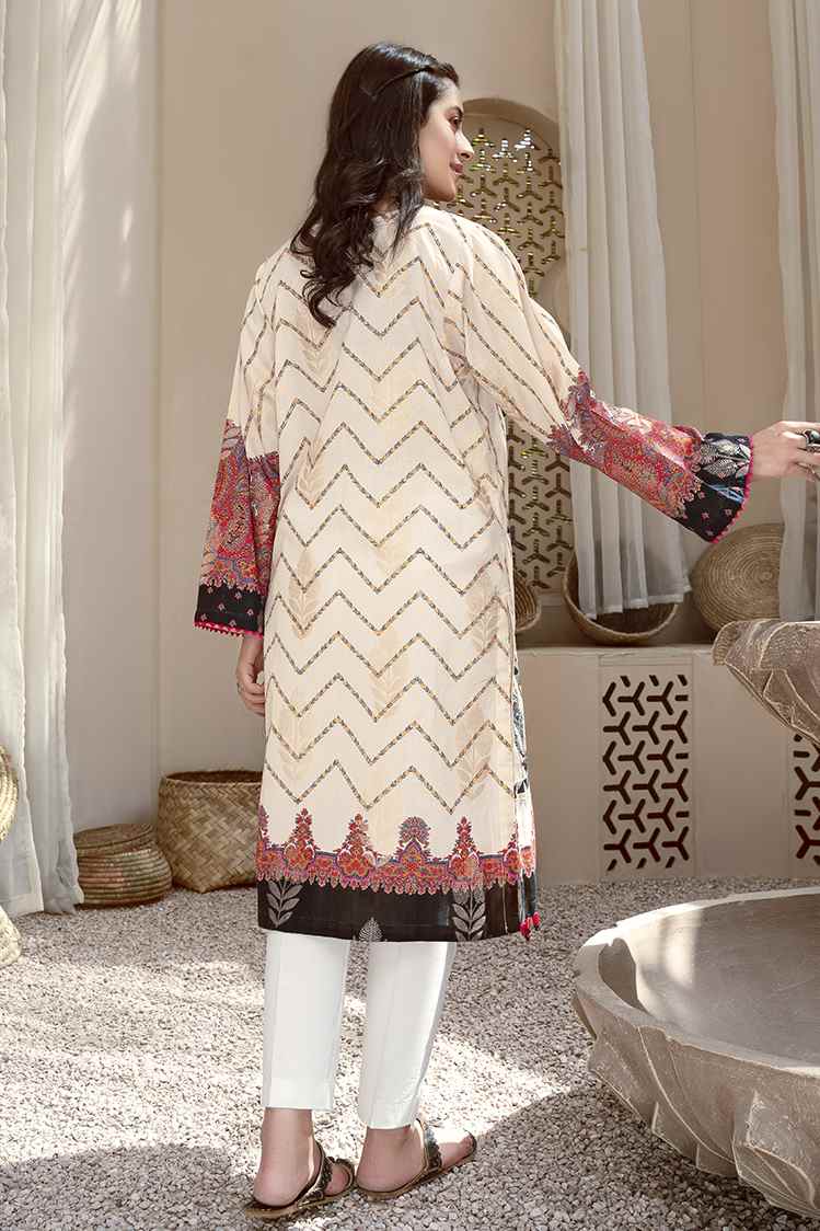 Picture of 1-PC Unstitched Jacquard Kurti - Available at Raja Sahib