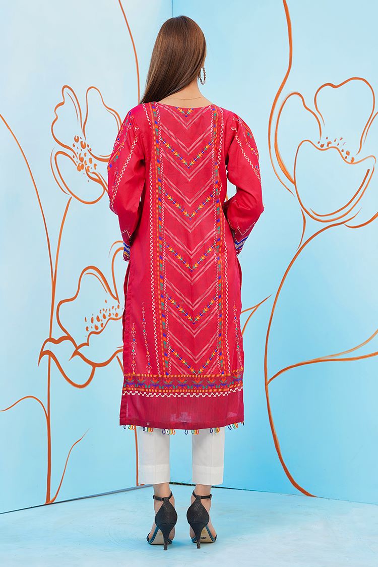 Picture of Ellena - 1-PC Stitched Jacquard Kurti - Available at Raja Sahib