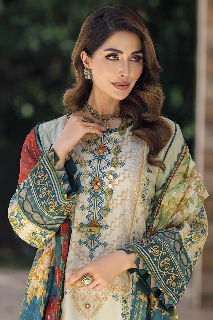 Picture of Ellena - Eliza 05-Euphoria Festive 3-PC Lawn Suit - Available at Raja Sahib