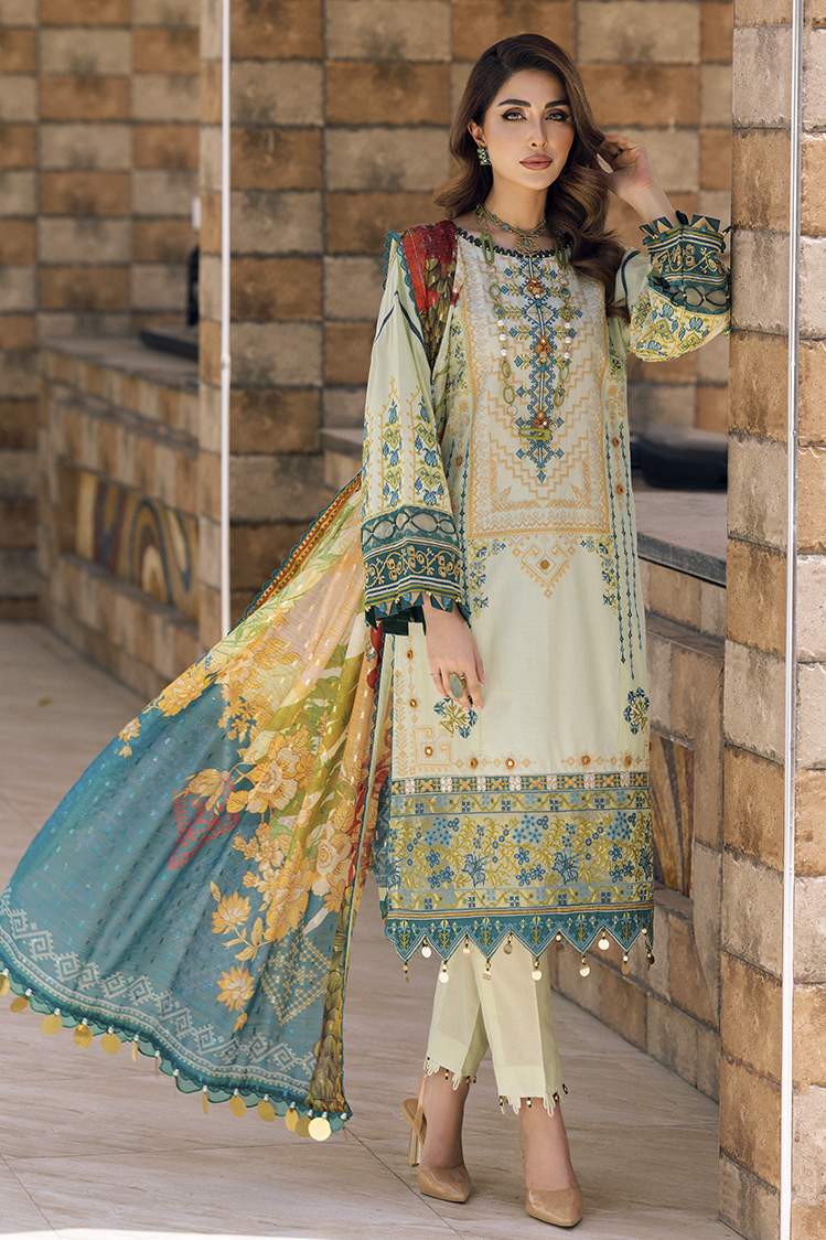 Picture of Ellena - Eliza 05-Euphoria Festive 3-PC Lawn Suit - Available at Raja Sahib