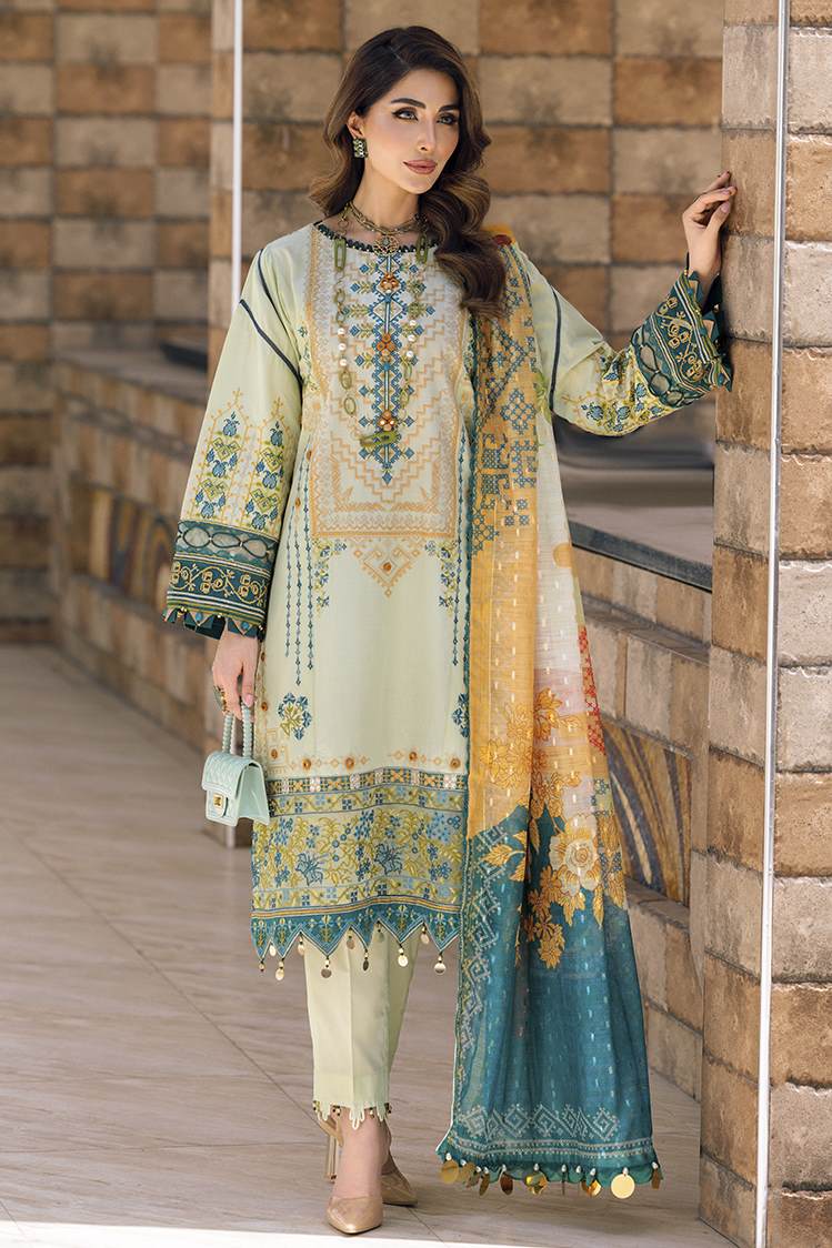 Picture of Ellena - Eliza 05-Euphoria Festive 3-PC Lawn Suit - Available at Raja Sahib