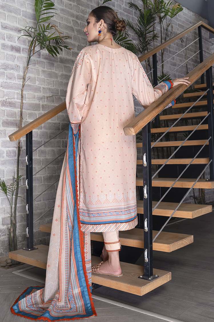 Picture of Ellena - Ella EY-L3-6-09 Summer Treat Lawn 3-PC Suit - Available at Raja Sahib