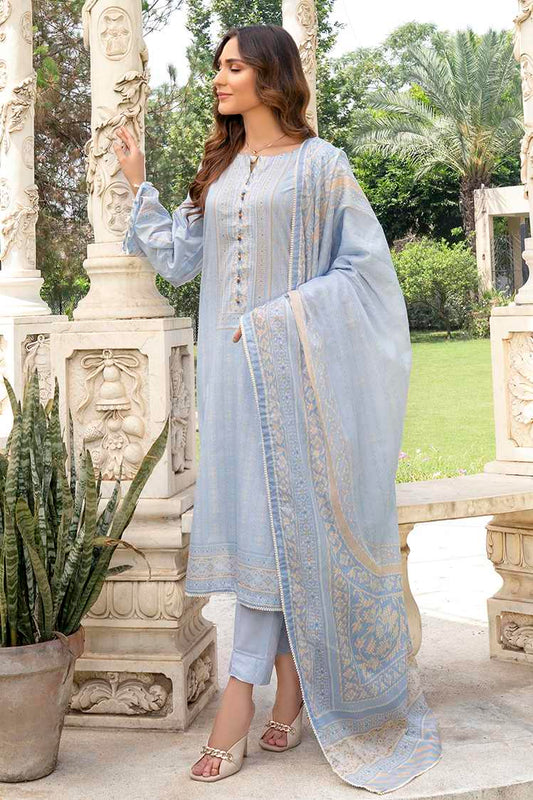 Picture of Ellena - Emily EY-L3-6-02 Summer Treat Lawn 3-PC Suit - Available at Raja Sahib