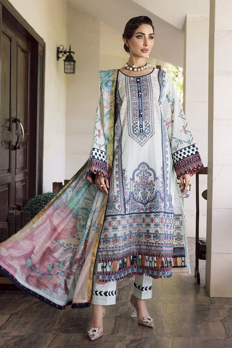 Picture of Ellena - Liana 09-Euphoria Festive 3-PC Lawn Suit - Available at Raja Sahib