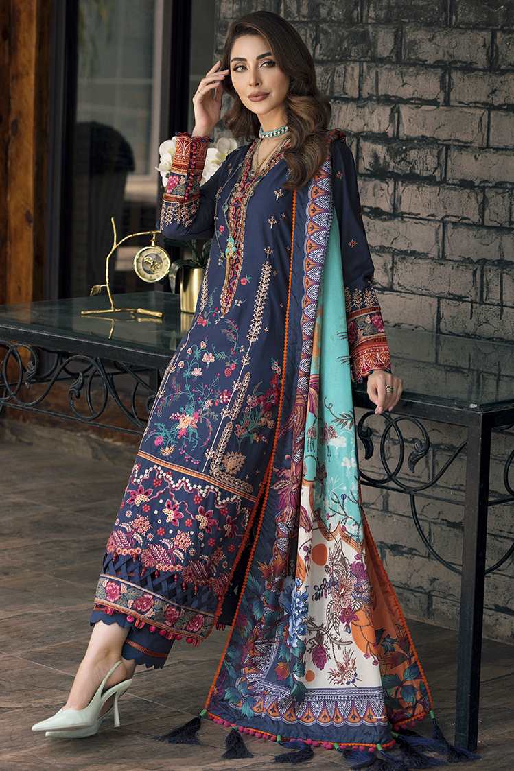 Picture of Ellena - Natasha 03-Euphoria Festive 3-PC Lawn Suit - Available at Raja Sahib