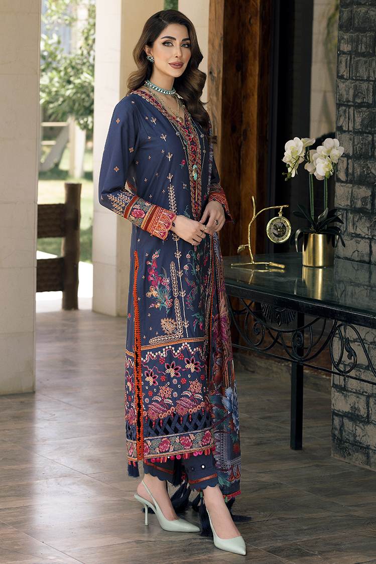 Picture of Ellena - Natasha 03-Euphoria Festive 3-PC Lawn Suit - Available at Raja Sahib