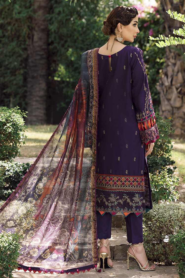 Picture of Ellena - Vaneeza 08-Euphoria Festive 3-PC Lawn Suit - Available at Raja Sahib