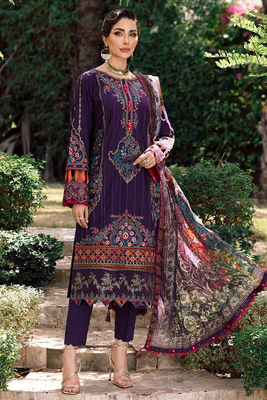 Picture of Ellena - Vaneeza 08-Euphoria Festive 3-PC Lawn Suit - Available at Raja Sahib