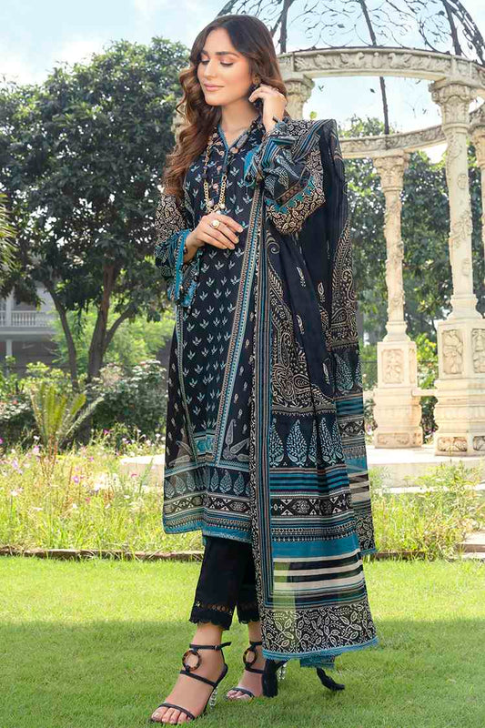 Picture of Ellena - Zoe EY-L3-6-10 Summer Treat Lawn 3-PC Suit - Available at Raja Sahib